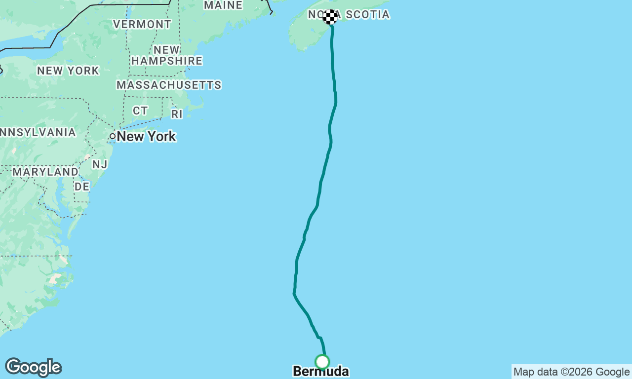 Bermuda to Lunenberg