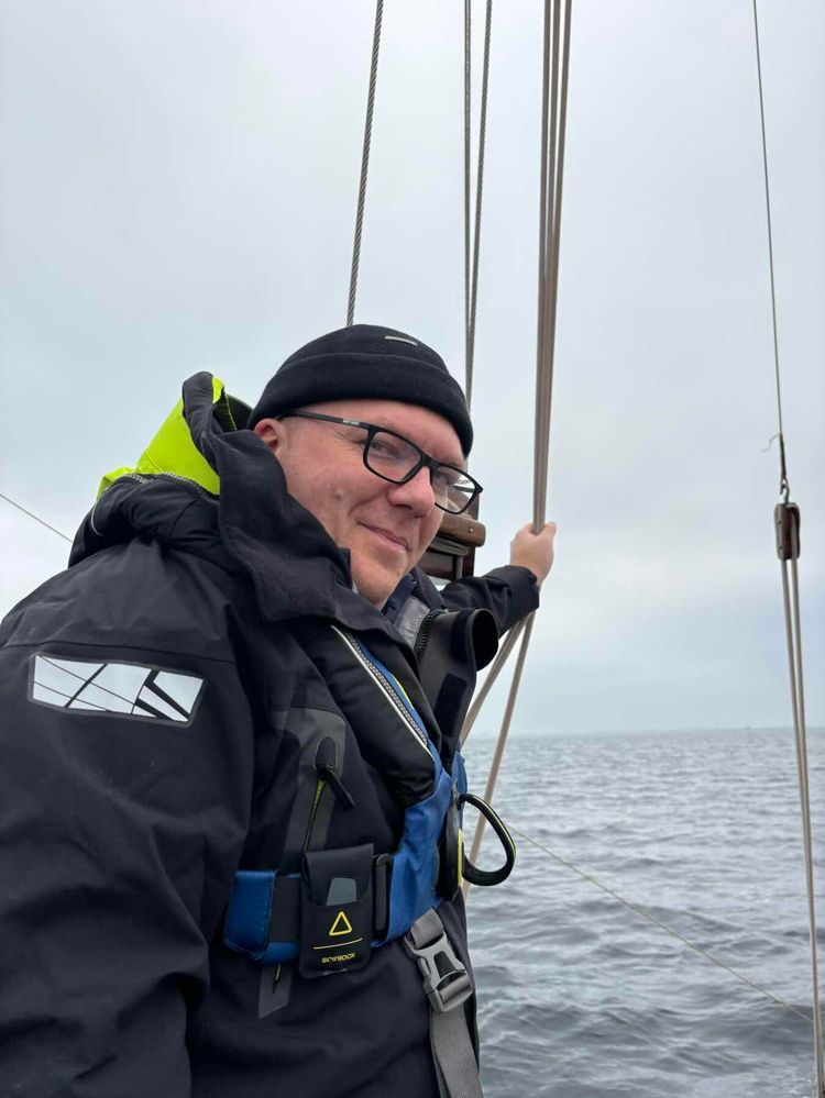 Voyage photo from Blue Peter hardzeildagen dag 1 