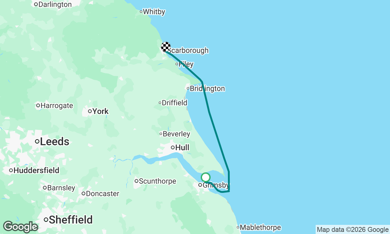 Grimsby to Scarborough 