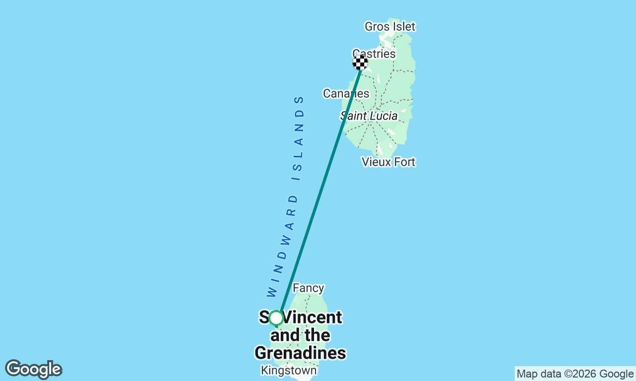 Voyage map