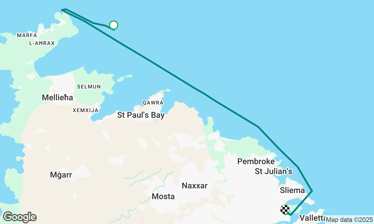 Voyage map