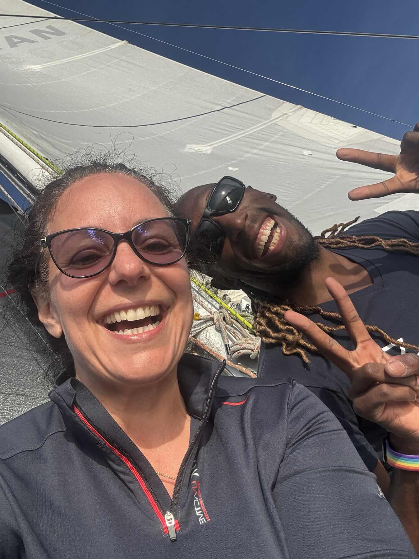 Light winds. Strong crew. That’s how momentum begins ⛵️_8AE6A45A-2674-4F95-96E4-508D998EA5F3