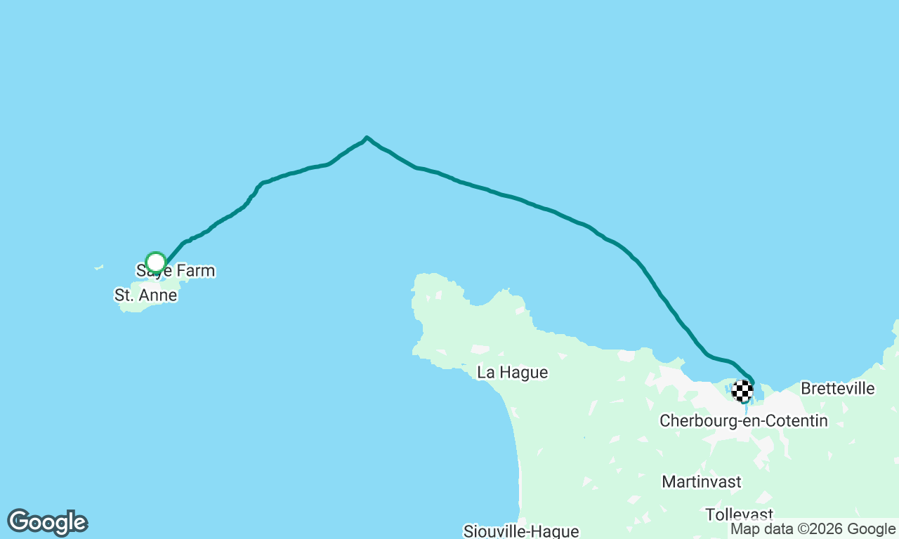Alderney to Cherbourg