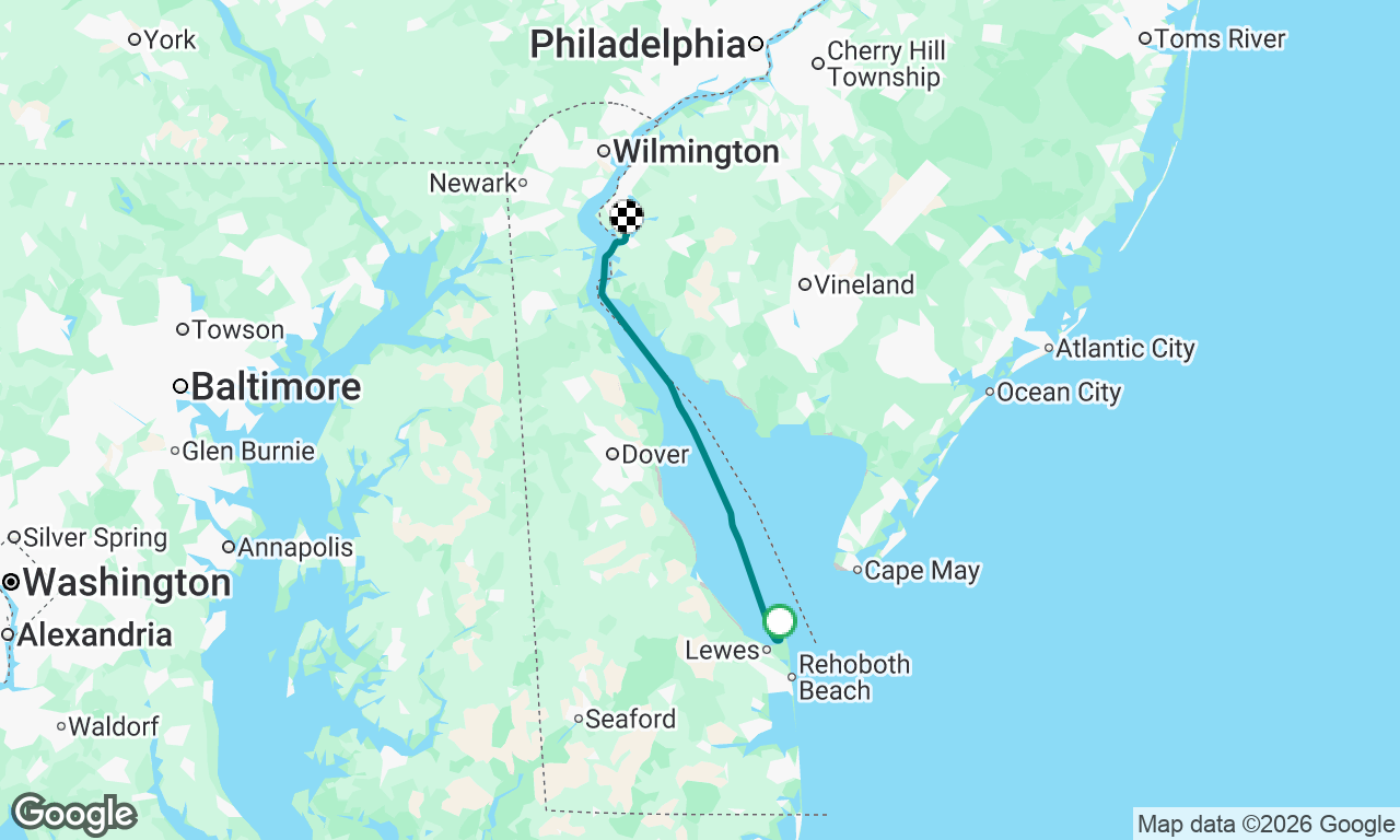 Voyage map