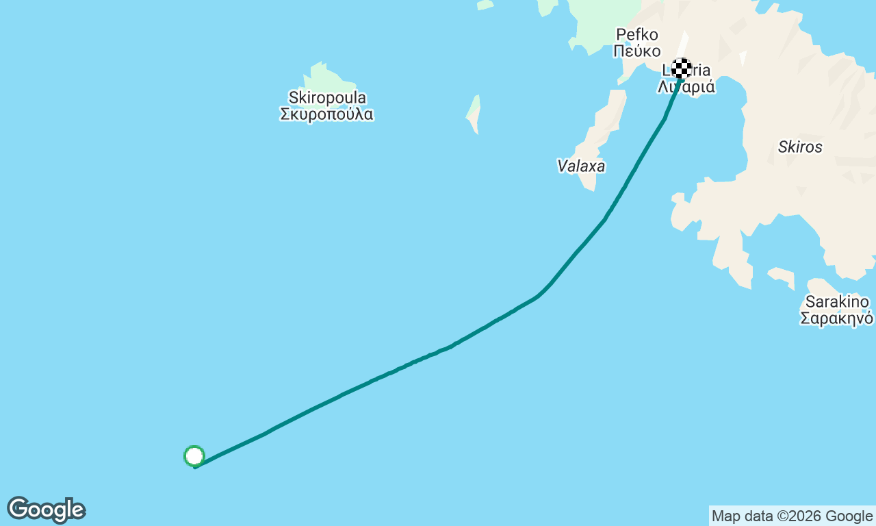 Voyage map