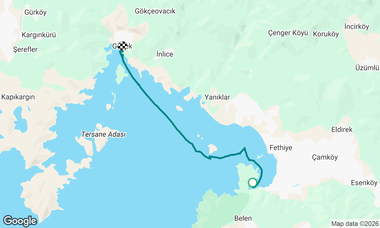 Voyage map