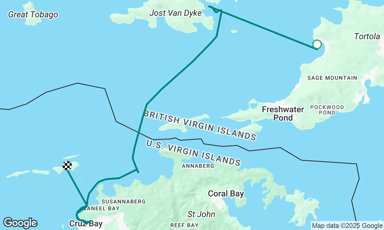 Jost Van Dyke, US Customs, and a surprise dinner party. 