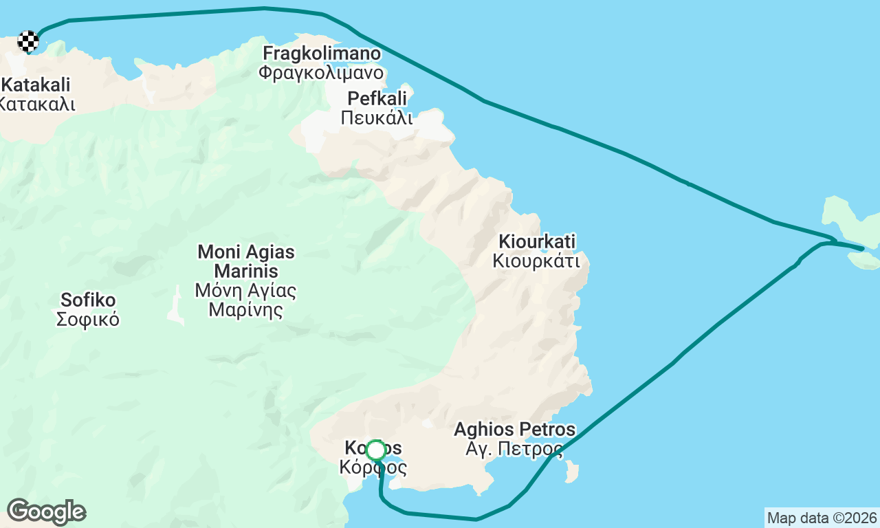 Voyage map