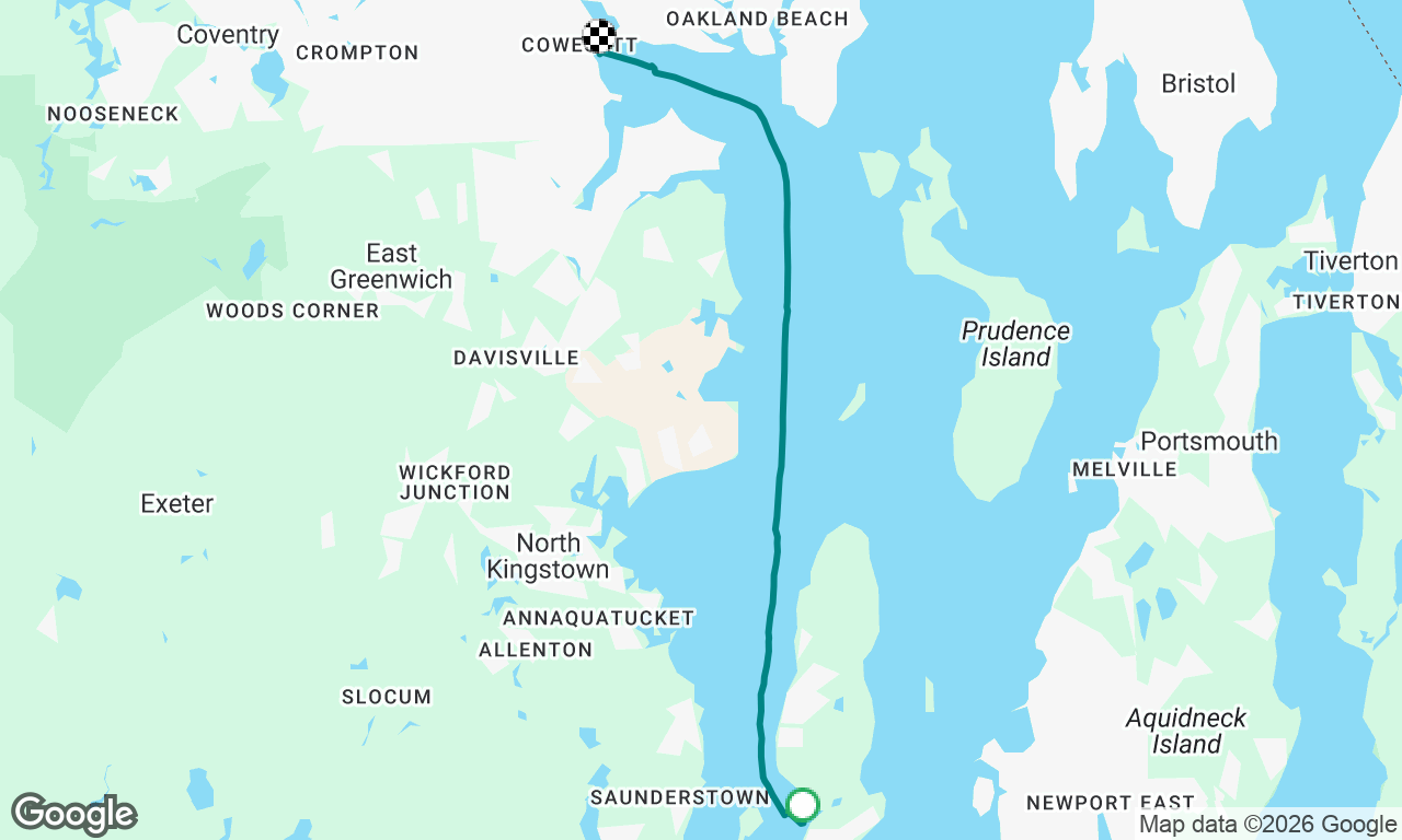 Dutch Harbor to Greenwhich Bay