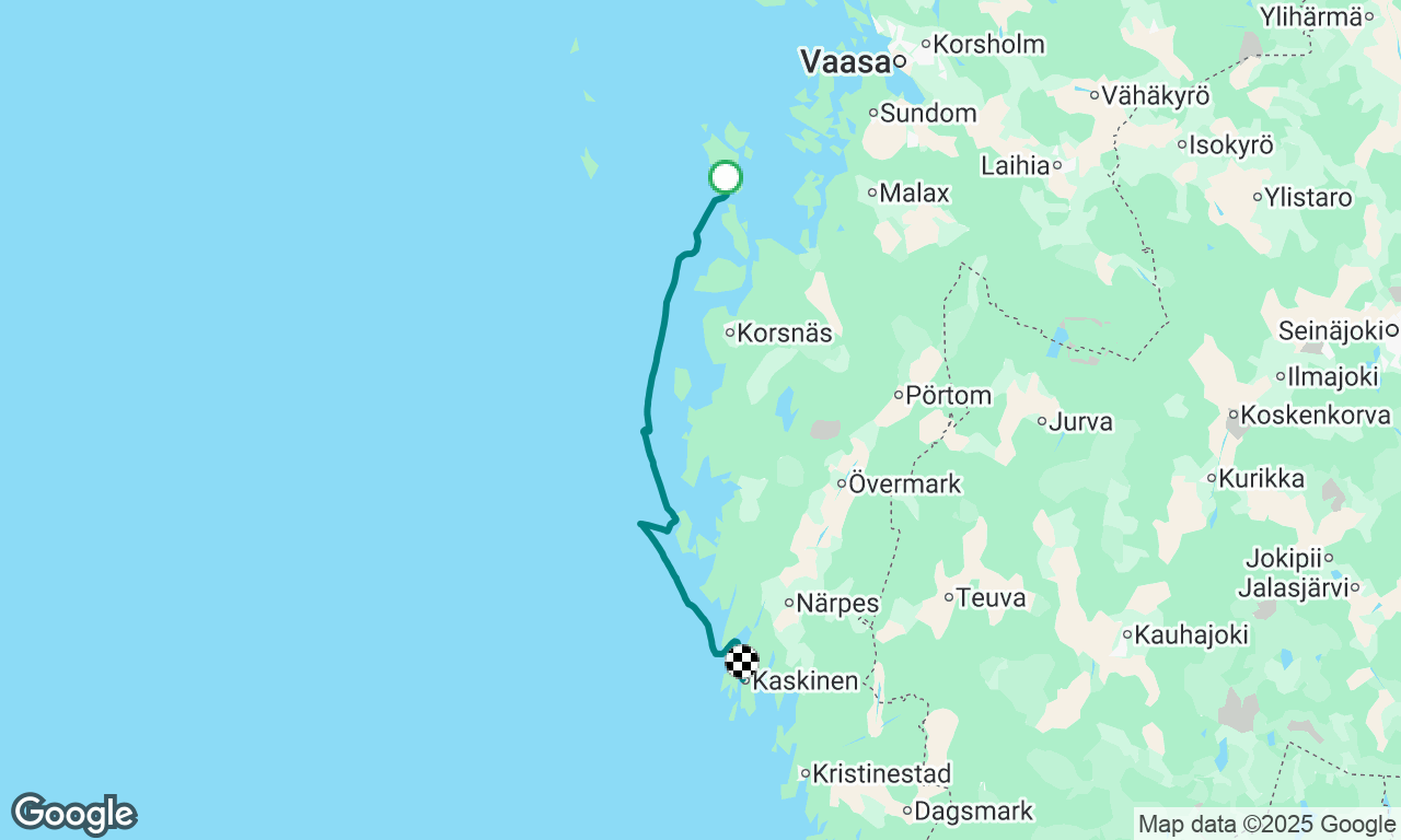 Day 13, sailing to Kaskinen