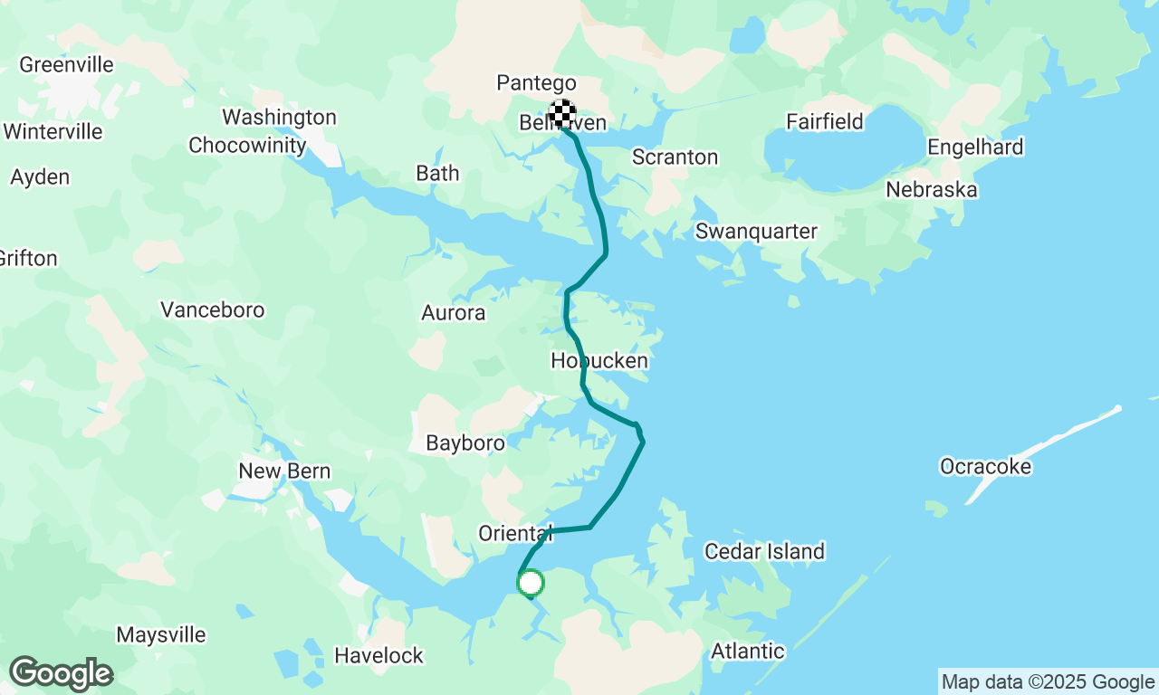 Adam’s Creek to Belhaven 