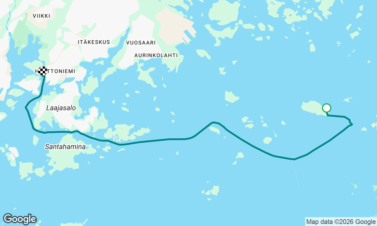 Voyage map