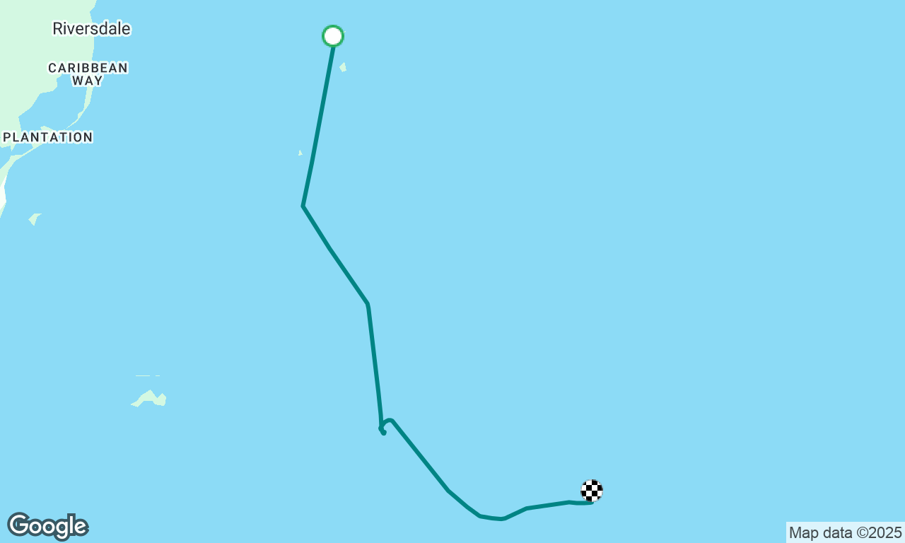 Hideaway Caye to Ray Caye via Moho Caye