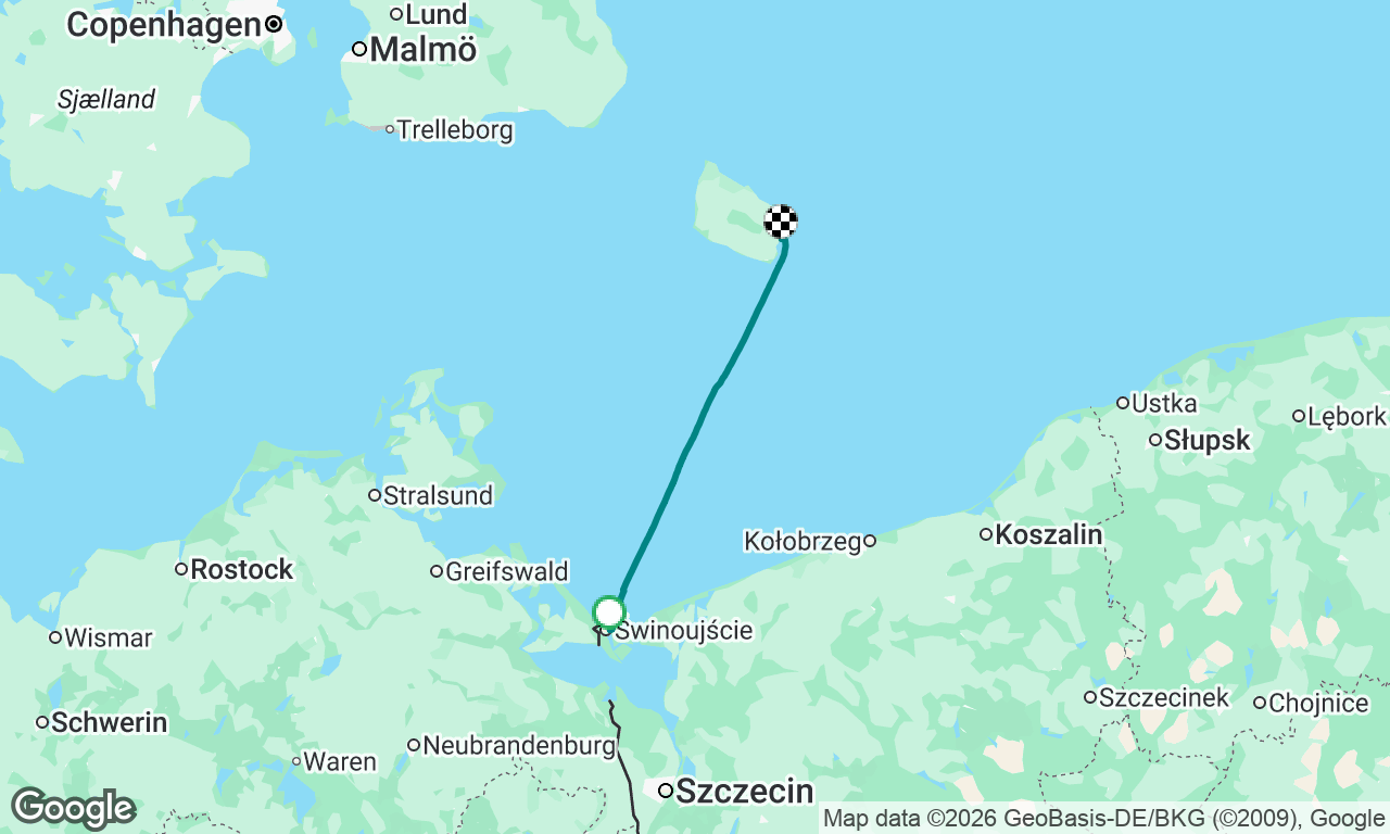 Voyage map