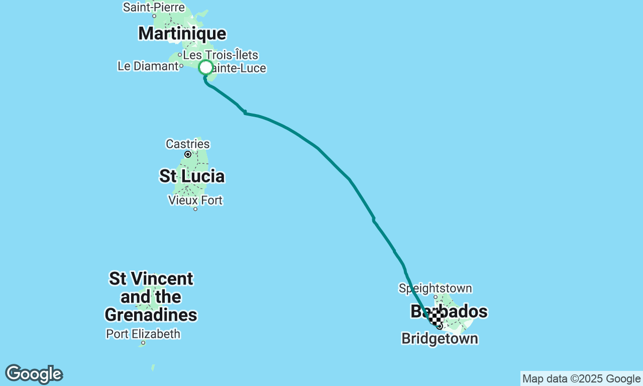 Martinique to Barbados