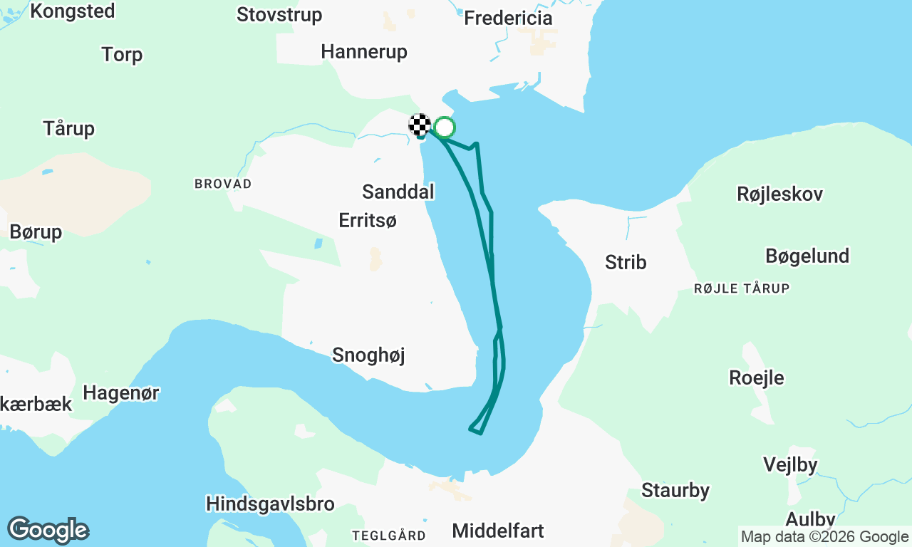 Tiny spring sail with a good friend