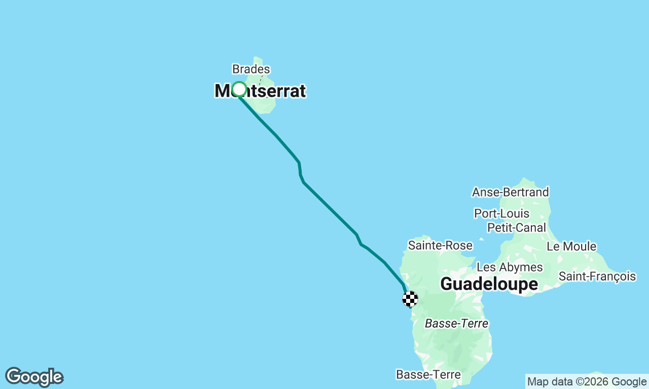 Voyage map