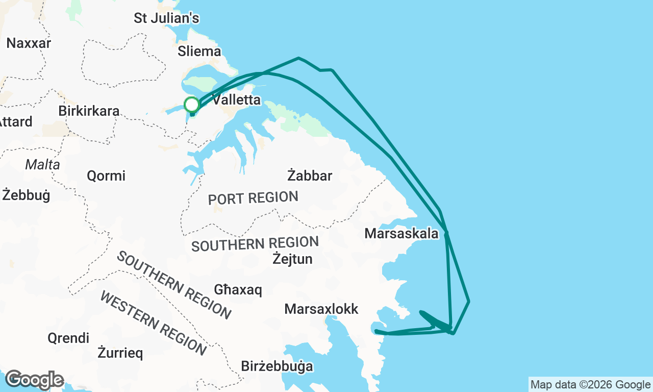 Voyage map