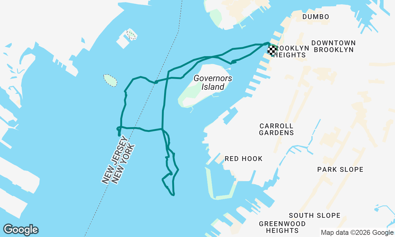 Voyage map