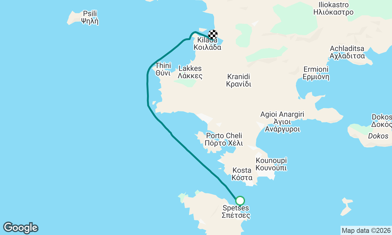 Voyage map