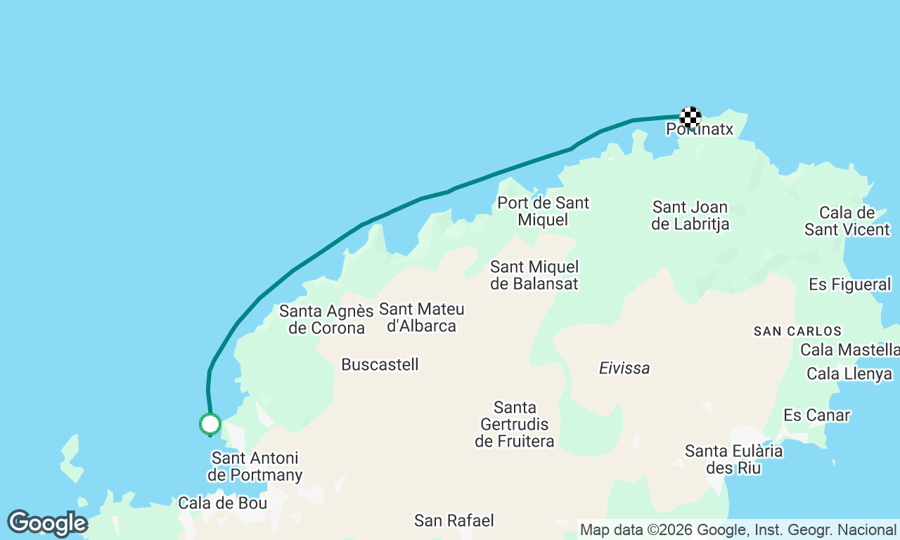 Voyage map
