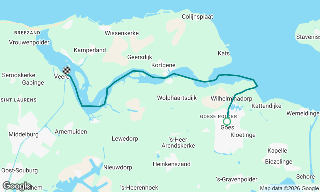 Voyage map
