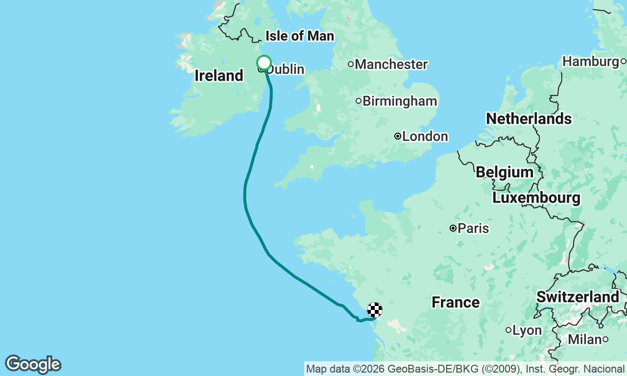 Dublin - La Rochelle