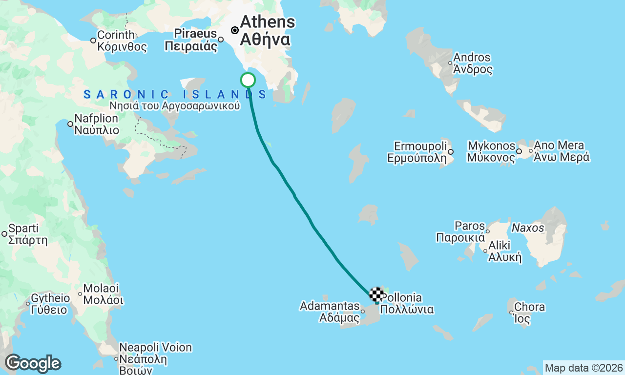 Voyage map