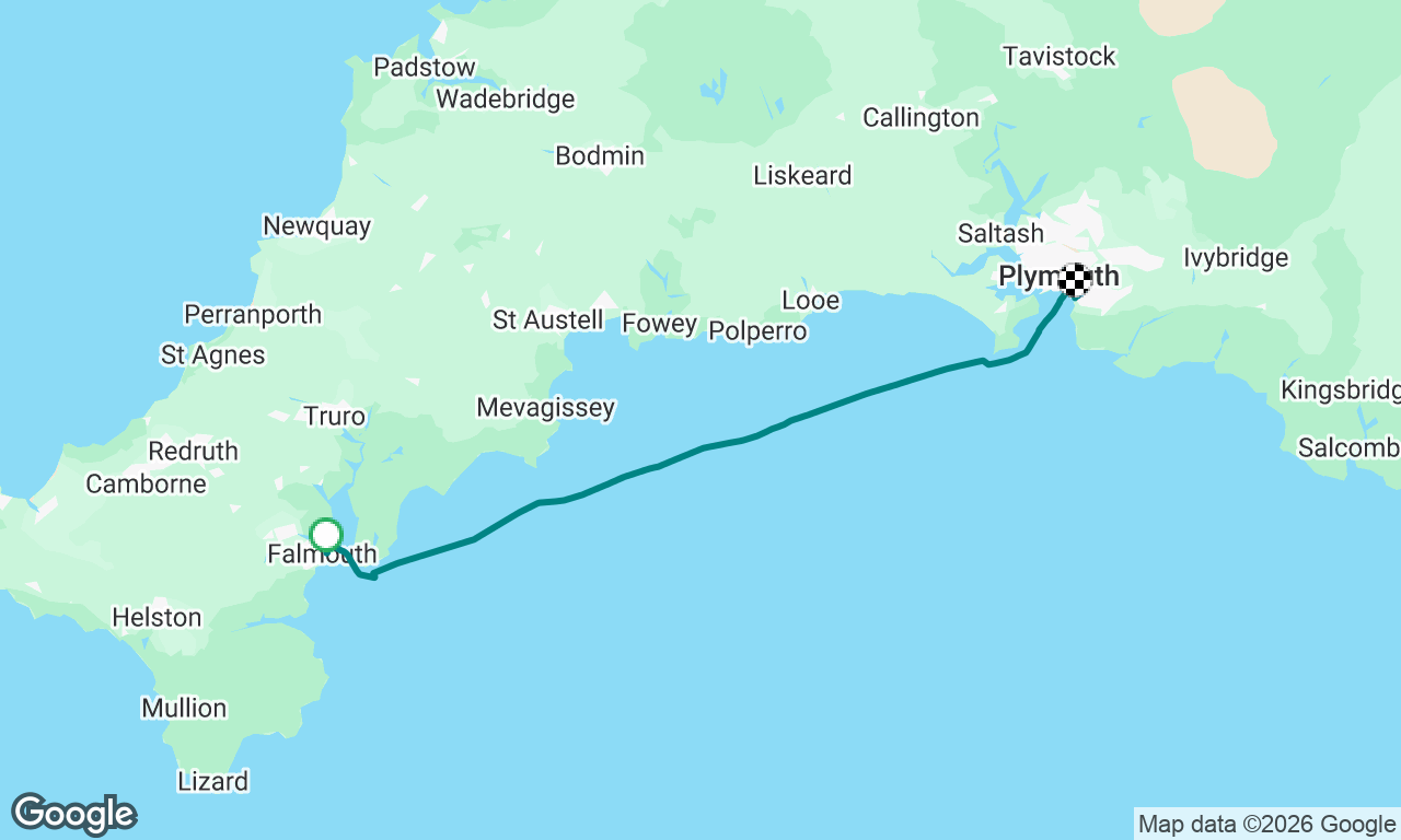Falmouth to Plymouth Yacht Haven