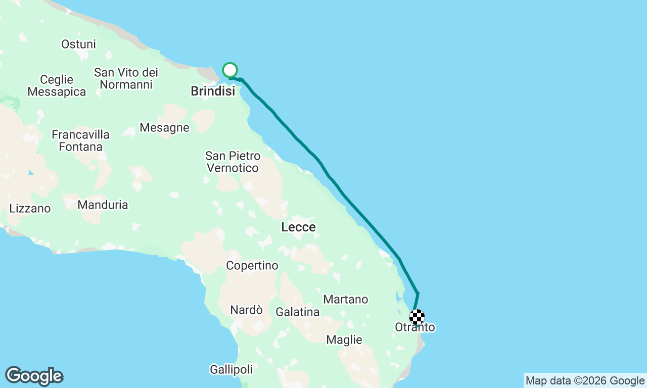 Voyage map