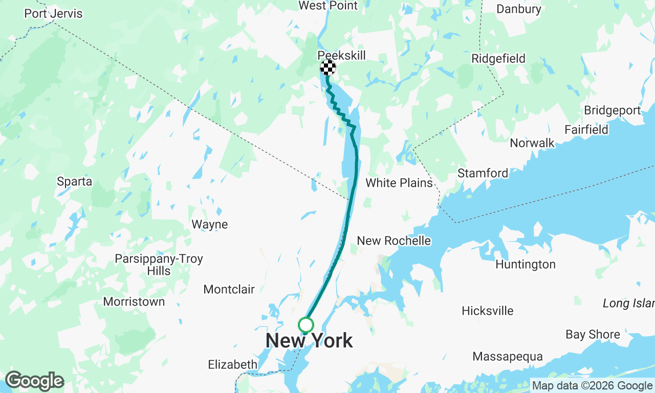 Voyage map