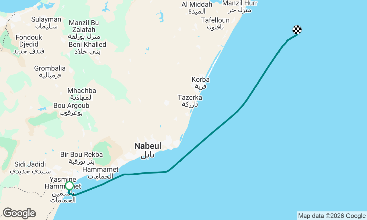 Voyage map