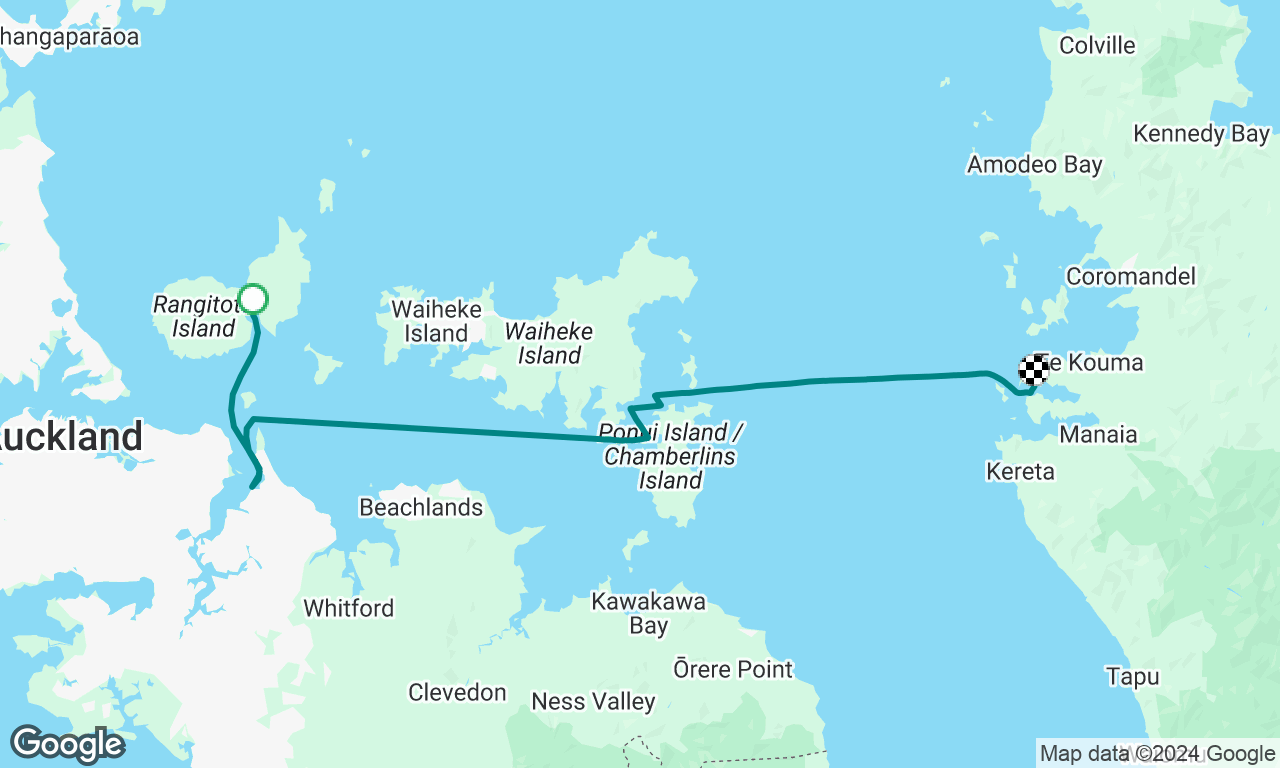 Islington Bay to Te Kouma, Coromandel