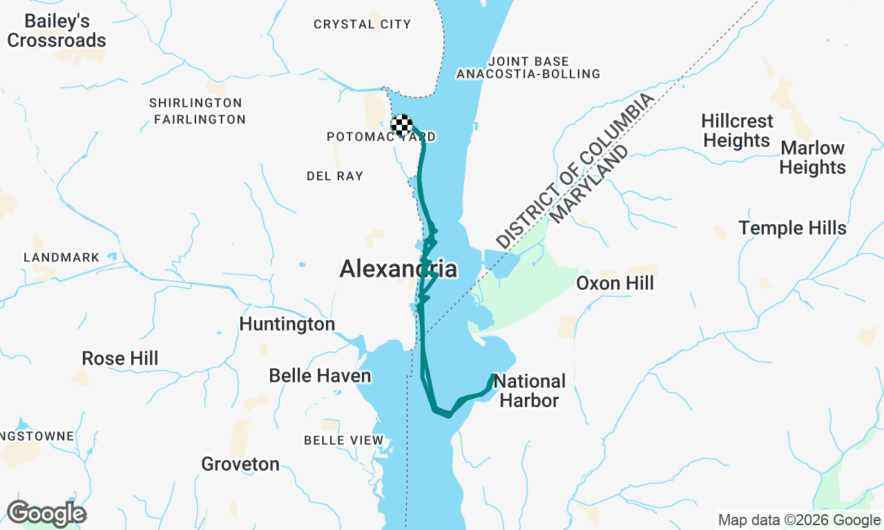 Voyage map