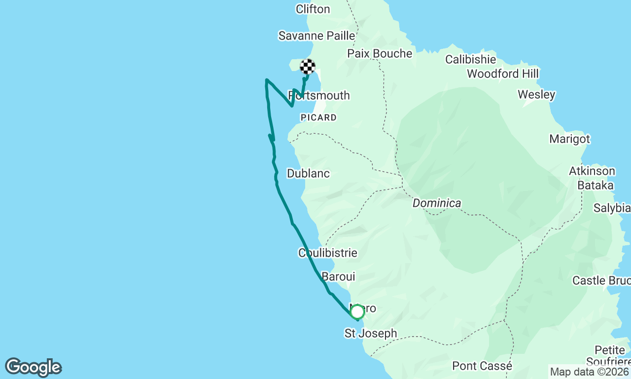 Dominica Mero to Plymouth 
