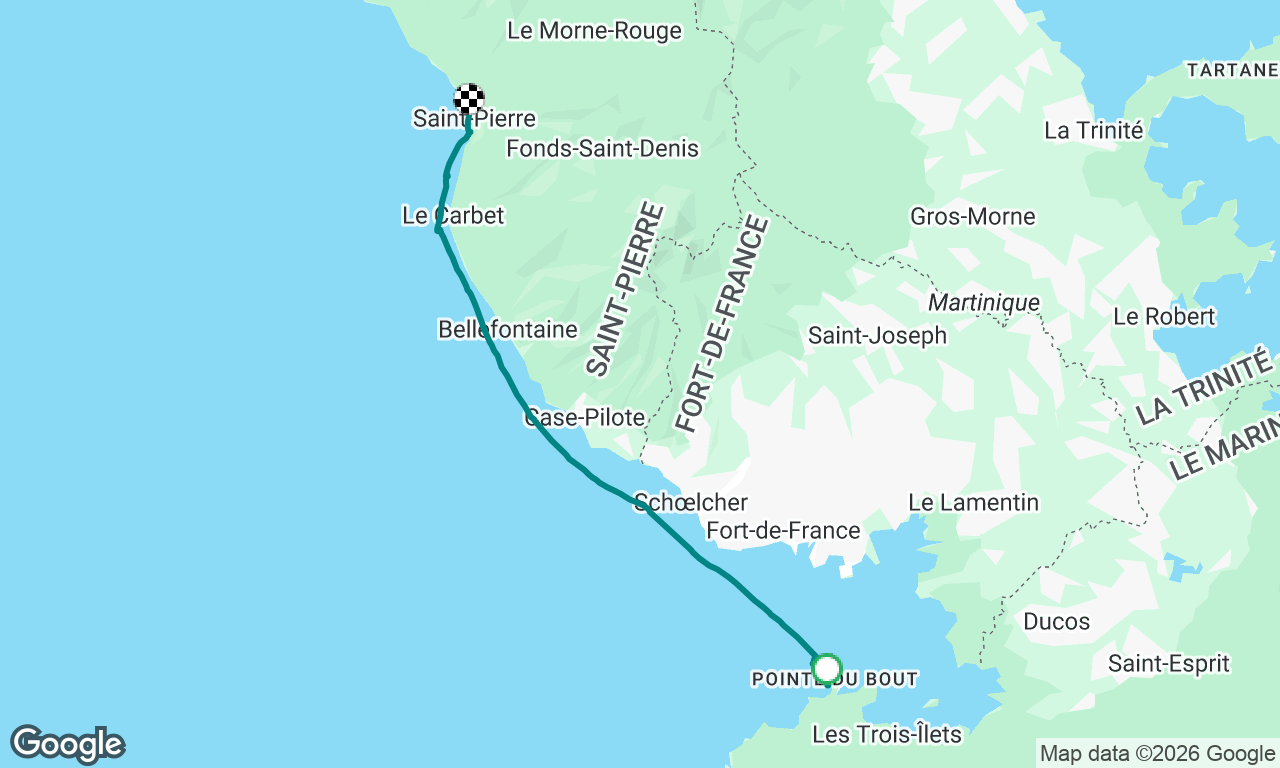 To St Pierre