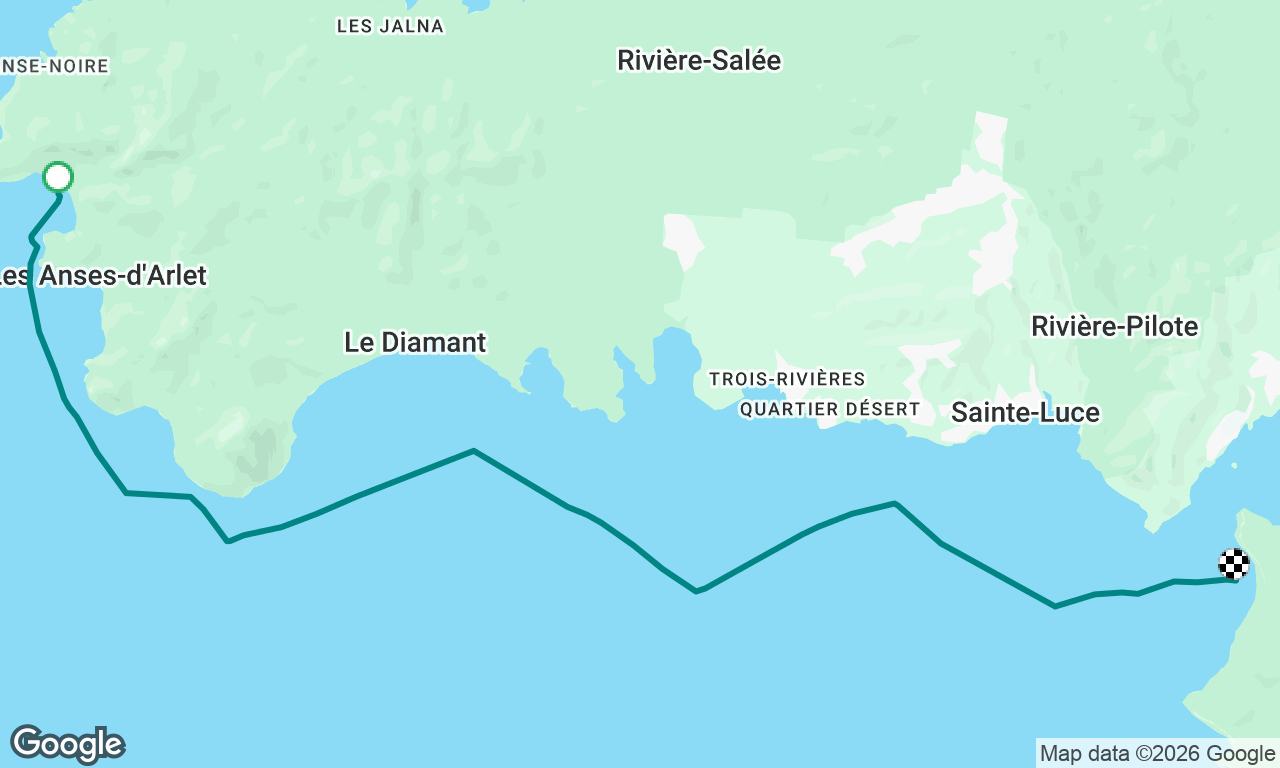 Voyage map