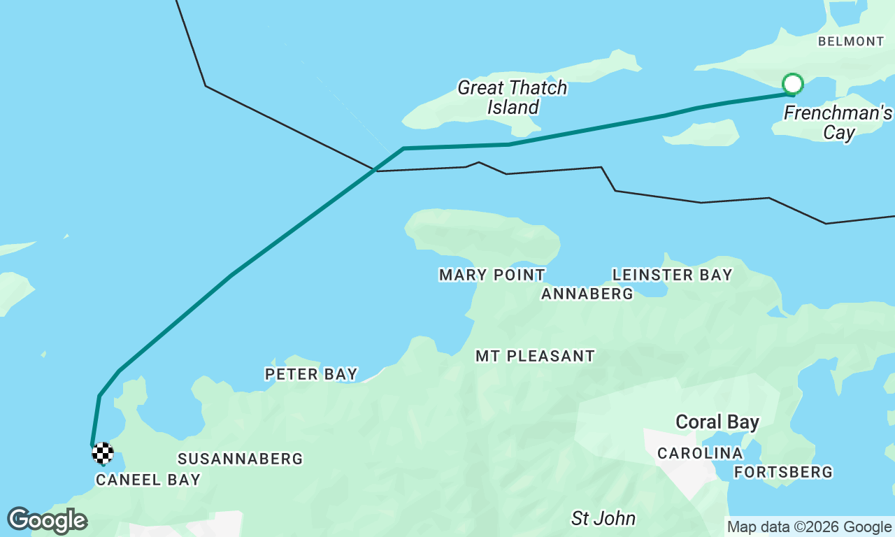 West End to Caneel Bay