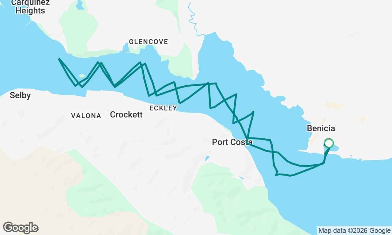 Voyage map