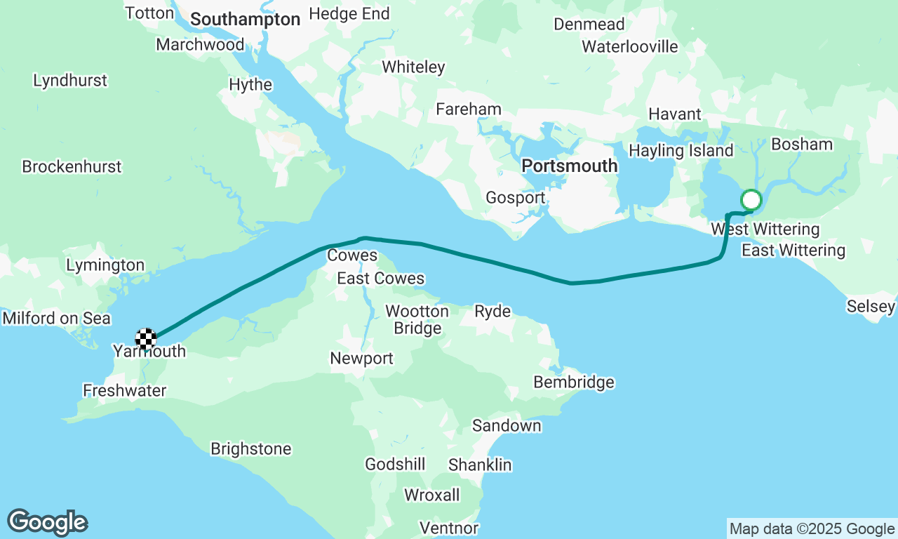 West Wittering to Yarmouth