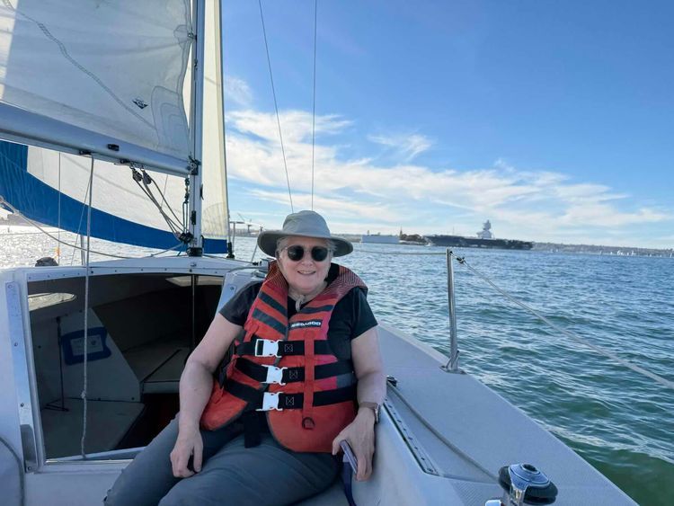 Voyage photo from Afternoon sail on San Diego Bay. 
