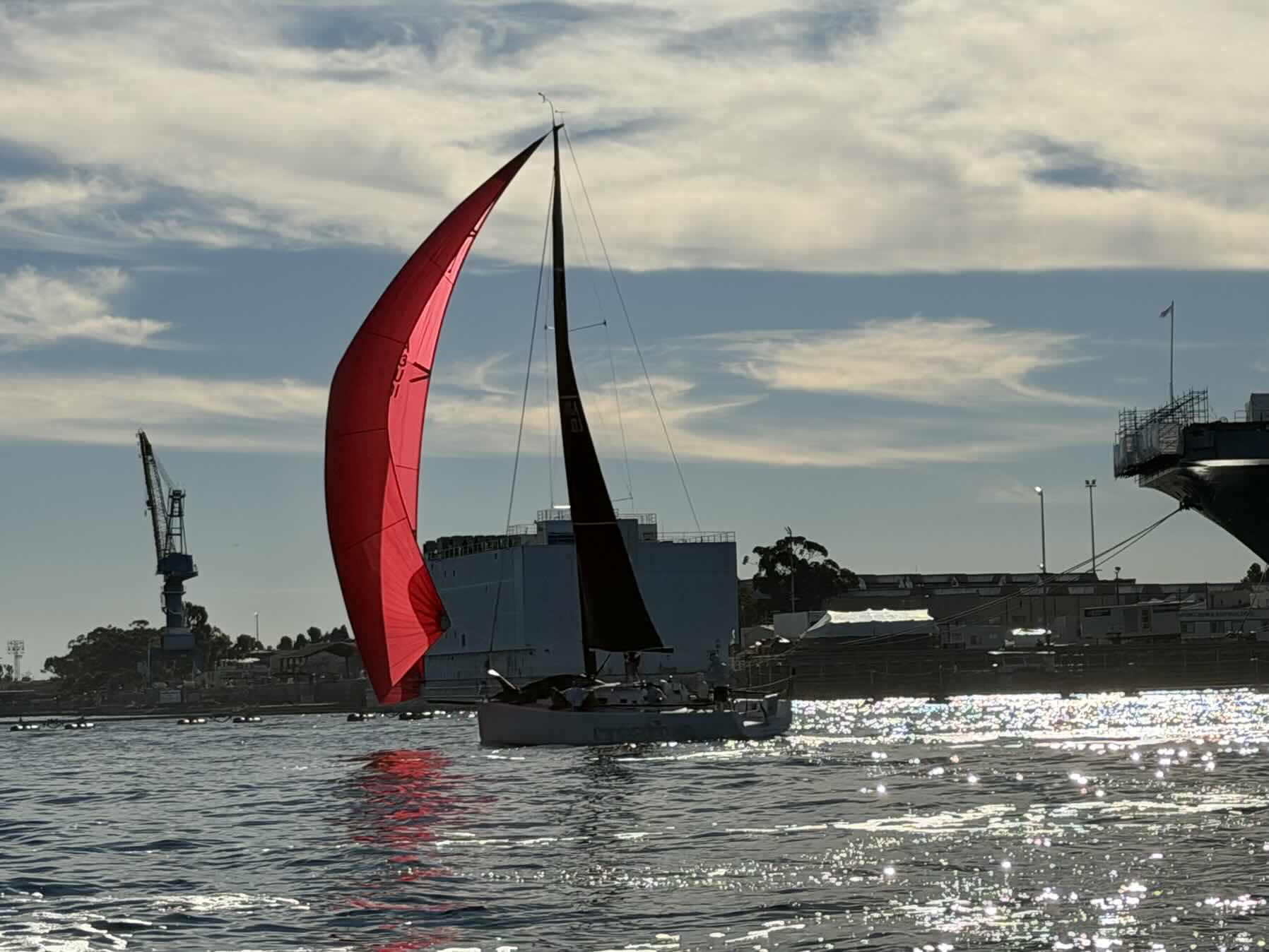 Afternoon sail on San Diego Bay. _C1EE5977-6A2F-43F4-A122-2FF1DCADF41E