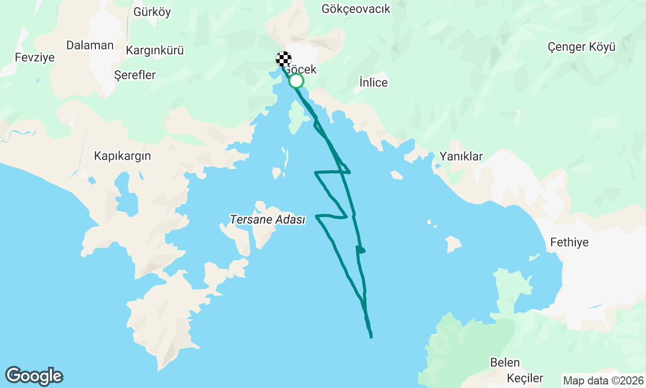 Voyage map