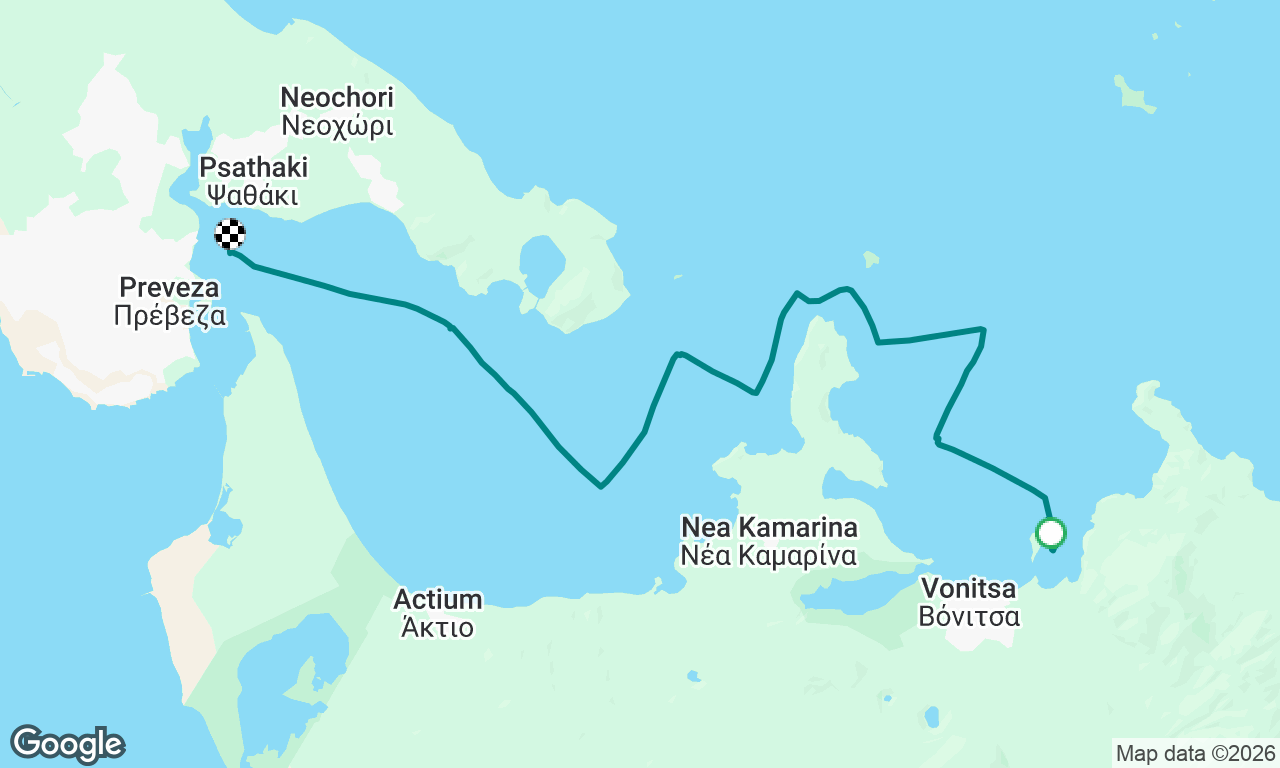 Voyage map