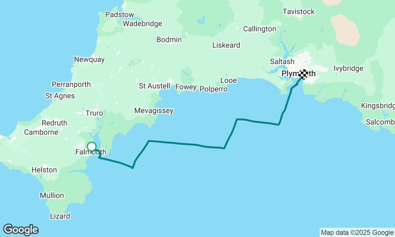 HSC Cork to Plymouth d10 Falmouth to Plymouth Yacht Haven