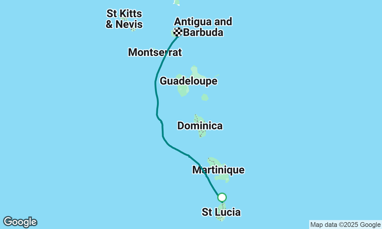 To Antigua Sailing Week