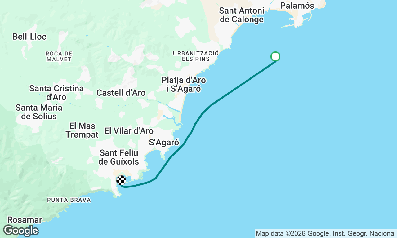 Voyage map