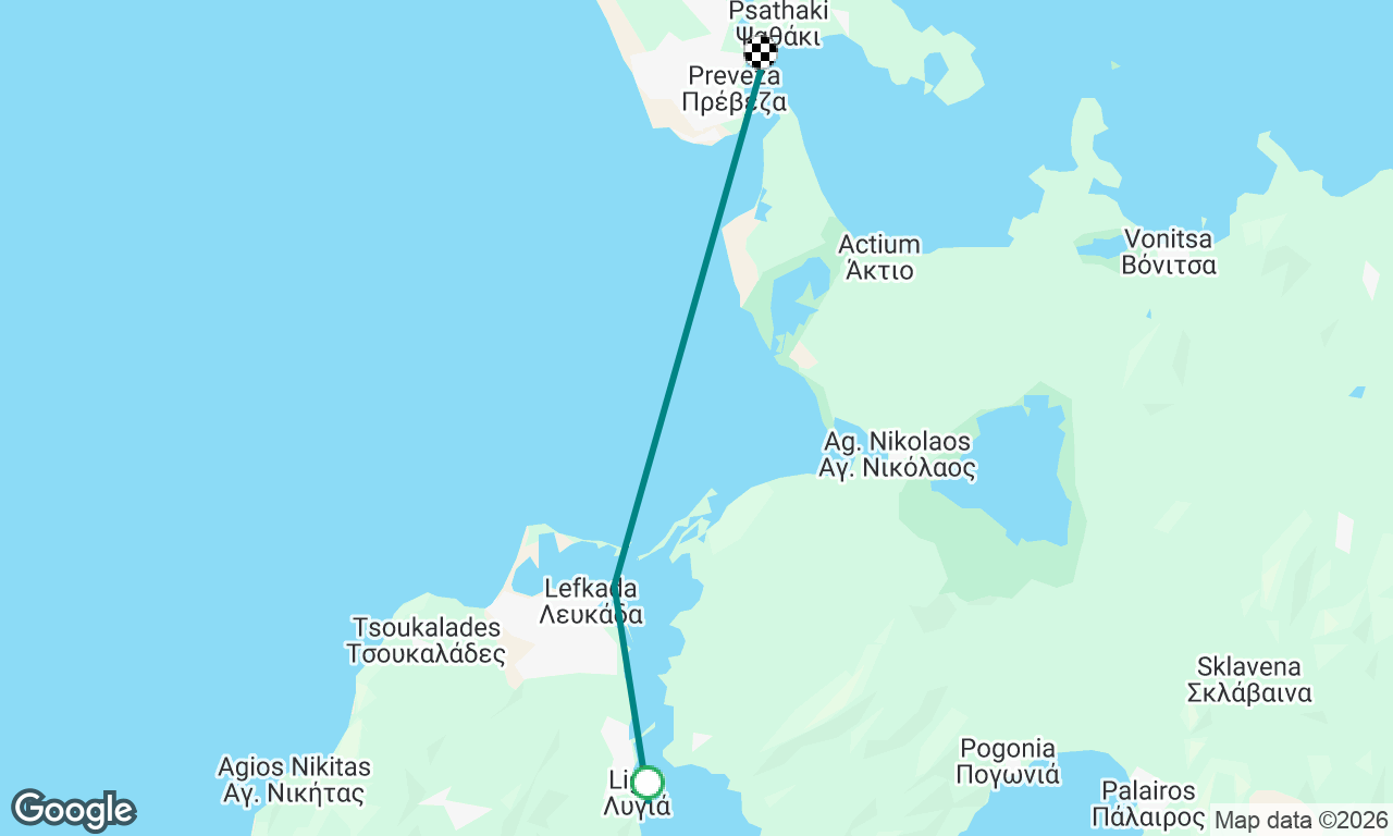 Voyage map