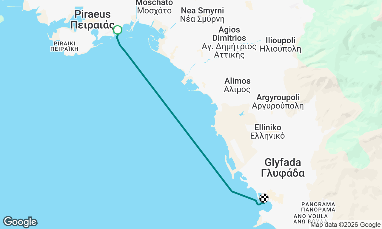 Voyage map