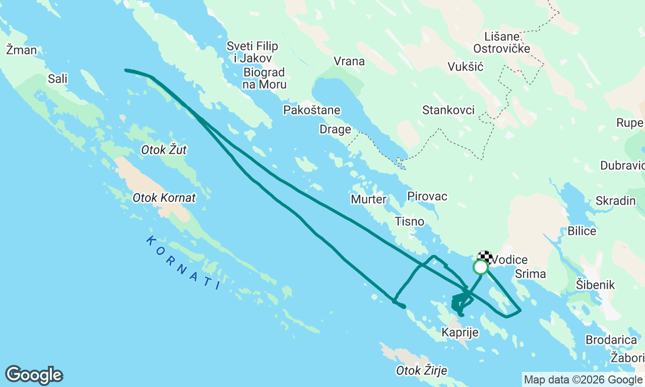 Voyage map